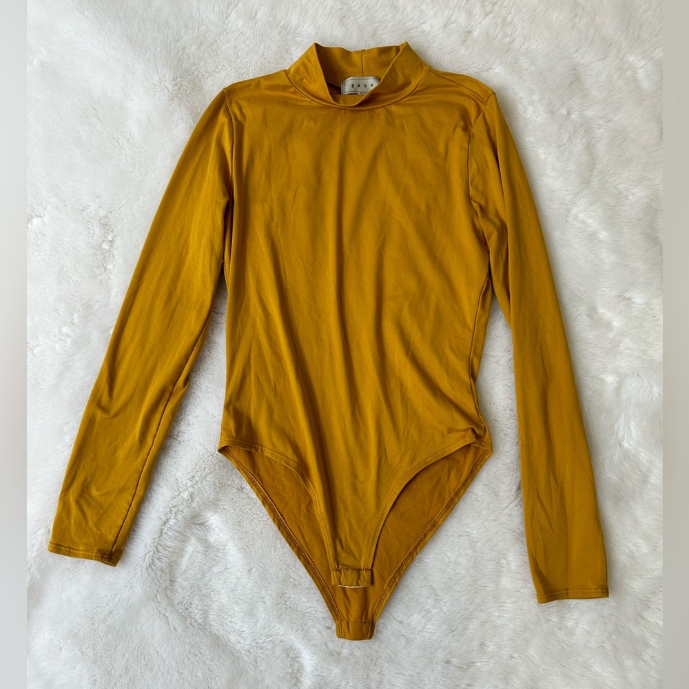 Mustard Long Sleeve Bodysuit
